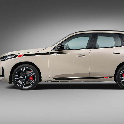 Dünnes Streifen-Seitenvinyl-Aufkleberset für BMW X3 G45 G01 F25