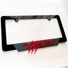 TRX Fahrzeug-Kennzeichenabdeckungen Rahmen Fahrzeugdekoration passend für Dodge Ram TRX
 6