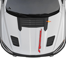 Dodge Ram 1500 Rebel Hood Logo Vinyl Aufkleber Grafikaufkleber 2 Farben
 2