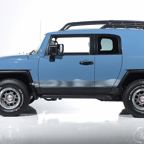Toyota FJ Cruiser Tribal Seitentürstreifen, Aufkleber, Grafiken – individuelles Vinyl-Set
