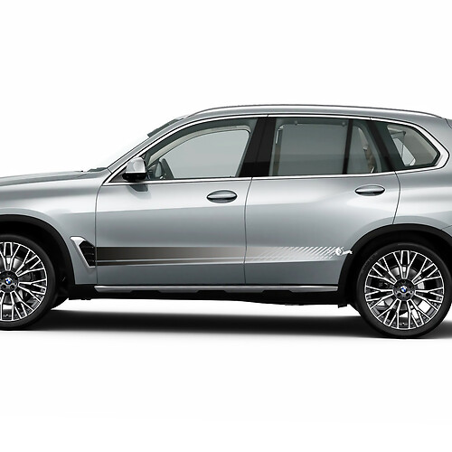 Accent Racing Strobe Stripes Aufkleber-Set für BMW X5 G05

