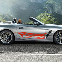 Seitentür-Stammesstreifen-BMW-Z4-Vinyl-Aufkleber
 4