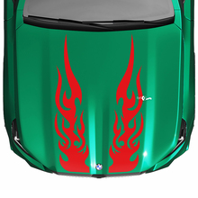 L Stripes Racing Karierter Motorhaubenaufkleber für BMW 5er G60 M5 G90
 2