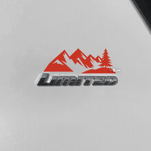 Mountains Limited Badge Bereich Vinyl-Aufkleber für Toyota 4Runner_2