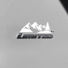 Mountains Limited Badge Bereich Vinyl-Aufkleber für Toyota 4Runner_3