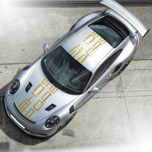 Carrera Cup Style Hauben- und Dachlogo Vinyl-Aufkleber-Set für Porsche 911_2