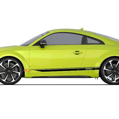 Audi TT Racing Seitentür-Streifen-Aufkleber, Logo-Aufkleber
