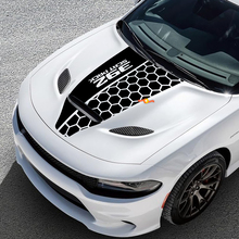 Hood Dodge 392 Scat Pack Challenger oder Charger Hemi Vinyl Racing Aufkleber Aufkleber
 3