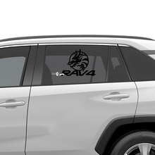 Seitenfenster Rav4 Dragon Graphic Vinyl Aufkleber Grafikaufkleber passend für Toyota RAV4
 3