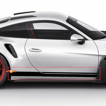 Porsche 911 GT2 RS Streifenseiten – individuelle Vinyl-Aufklebergrafiken
 2
