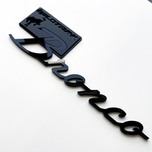 Bronco Wildtrak Fender Badges Heckklappen-Emblem 3D-Abzeichen Schwarz vs. Grau
 4