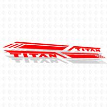 Bettseitenstreifen Nissan Titan Pro4x Streifen Vinyl Aufkleber Aufkleber Grafiken
 2