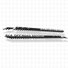Nissan Titan Pro4x Bed Side Stripes 4x4 Off Road Edition Vinyl Sticker Decals Graphics
 3