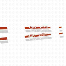 GT3 MR Stil Seitenstreifen Vinyl Aufkleber Set für Porsche 911 991 GT3 RS_4