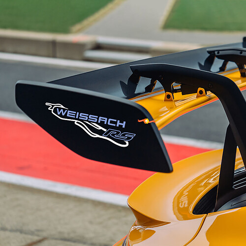 Porsche Weissach RS Spoiler-Aufkleber
