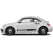 Volkswagen Beetle Side Doors Rocker Panel Vinyl Stripes Decals Sticker
 2