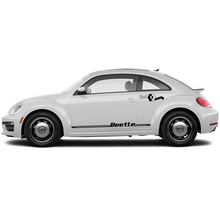 Volkswagen Beetle Seitentüren Rocker Panel Vinyl Streifen Aufkleber Aufkleber 9
 4