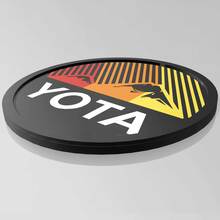 Yota Toyota Heritage Stripes Mountains Kotflügelabzeichen-Emblem
 3