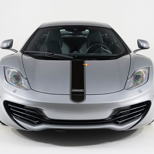 McLaren MP4-12C Kapuzenstreifen-Grafik-Vinyl-Aufkleber
