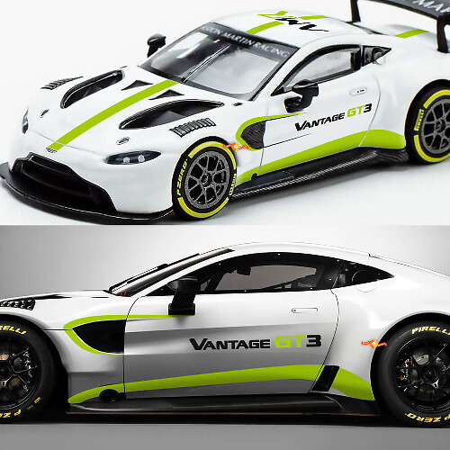 Vantage Logo & Full Kit Streifen Vinylaufkleber für Aston Martin Vantage GT3