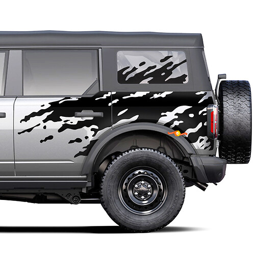 Mud Splash Seitenaufkleber für Ford Bronco
