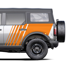 Strobumverblassende Grafik -Seitenaufkleber Aufkleber für Ford Bronco
 4
