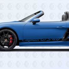Cayman GTS 4.0 Seitliche Streifen Vinyl-Aufkleber Set für Porsche_3