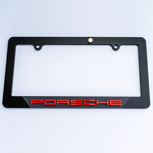 Porsche Fahrzeug-Kennzeichenabdeckungen, Rahmen, Dekor
 2