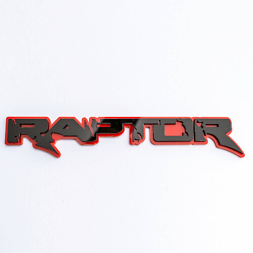 Raptor 3D Emblem Kotflügel Heckklappenabzeichen Emblem