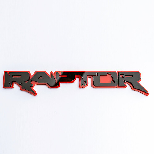 Raptor 3D Badge Fender Tailgate Badges Emblem für Raptor Trucks

