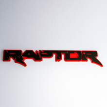 Raptor 3D Badge Fender Tailgate Badges Emblem für Raptor Trucks
 2