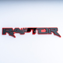 Raptor 3D Badge Fender Tailgate Badges Emblem für Raptor Trucks
 6