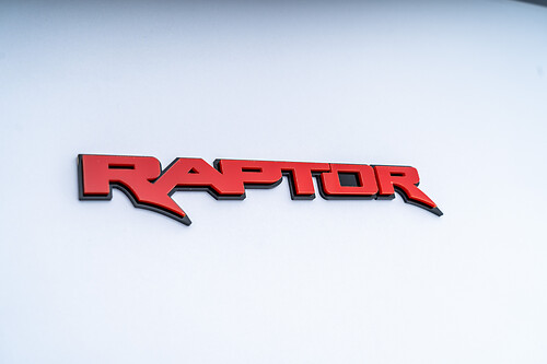 Raptor 3D Badge Fender Tailgate Badges Emblem
 1