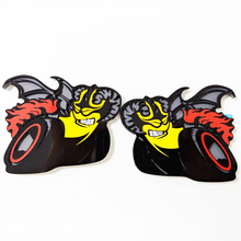 Demon Pack Fender Tailgate Badge Emblem für Dodge Charger Challenger
 5