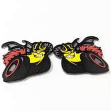 Demon Pack Fender Tailgate Badge Emblem für Dodge Charger Challenger
 6