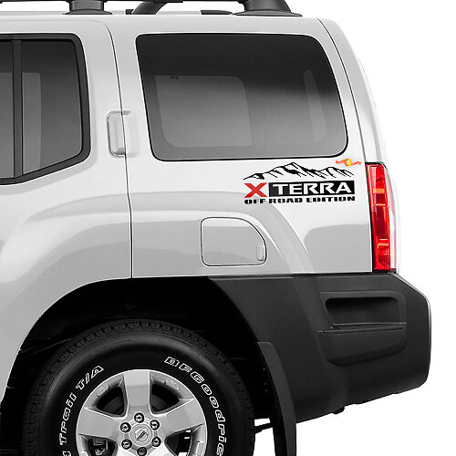 Mountain Off Road Edition Seiten-Vinylaufkleber-Set für Nissan Xterra