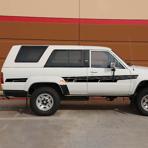 Klassische Toyota 4Runner SR5 Kombi Seitenstreifen Vinyl Aufkleber Sticker
