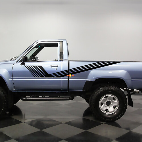 Klassische Toyota Truck SR5 Seitenstreifen Vinyl Aufkleber Aufkleber 2
