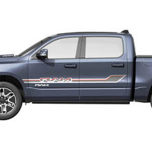 Seitentürstreifen für Dodge RAM 1500 REV Vinyl Aufkleber Aufkleber Grafiken
 2