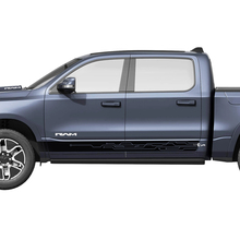 Side Rocker Panel Stripes Modern für Dodge RAM 1500 REV Vinyl Aufkleber Aufkleber Grafiken 3
 2