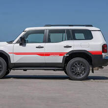 Branding Seitenstreifen Vinyl Aufkleber für Toyota Land Cruiser 2024_2