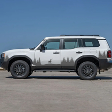 Toyota Land Cruiser Naturszene Hirsch Elch Türen Akzent Streifen Aufkleber Vinyl Aufkleber Grafik
 2