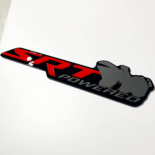 Angetrieben von SRT Scat Pack Bee Style 3D Emblem für Dodge Charger Challenger
