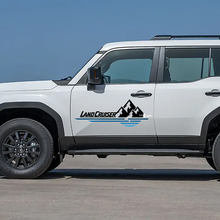 Toyota Land Cruiser Naturszene Berge Türaufkleber Vinylaufkleber Grafik 2
 2