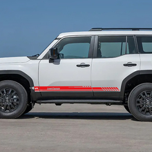 Toyota Land Cruiser Seitentüren Akzentstreifen Aufkleber Vinyl Aufkleber Grafik 4
 2