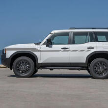 Toyota Land Cruiser Seitentüren Akzentstreifen Aufkleber Vinyl Sticker Grafik 5
 2