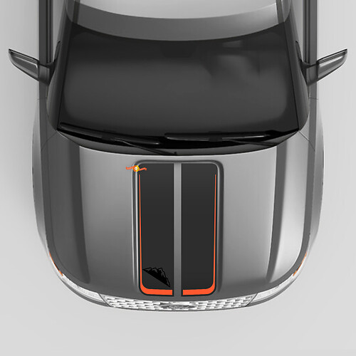 Hood Mountains-Grafiken für Ford Explorer ST Timberline XLT Platinum King Ranch ST
