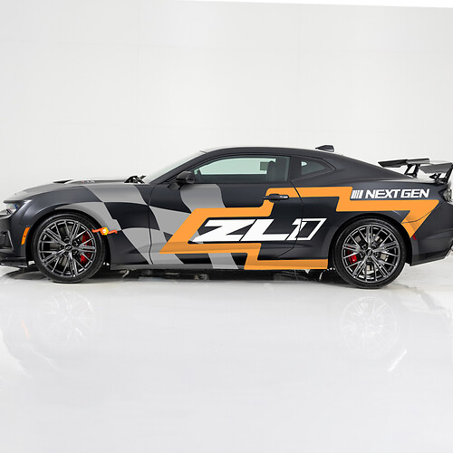 Vollständiges Set mit Nascar-Themen-Vinyl-Aufklebergrafiken passend für Chevrolet Chevy Camaro
