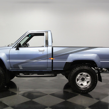 Klassischer Vinyl-Aufkleber mit Seitenstreifen für Toyota Pickup Truck Hilux SR5
 2