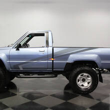 Klassischer Vinyl-Aufkleber mit Seitenstreifen für Toyota Pickup Truck Hilux SR5
 2